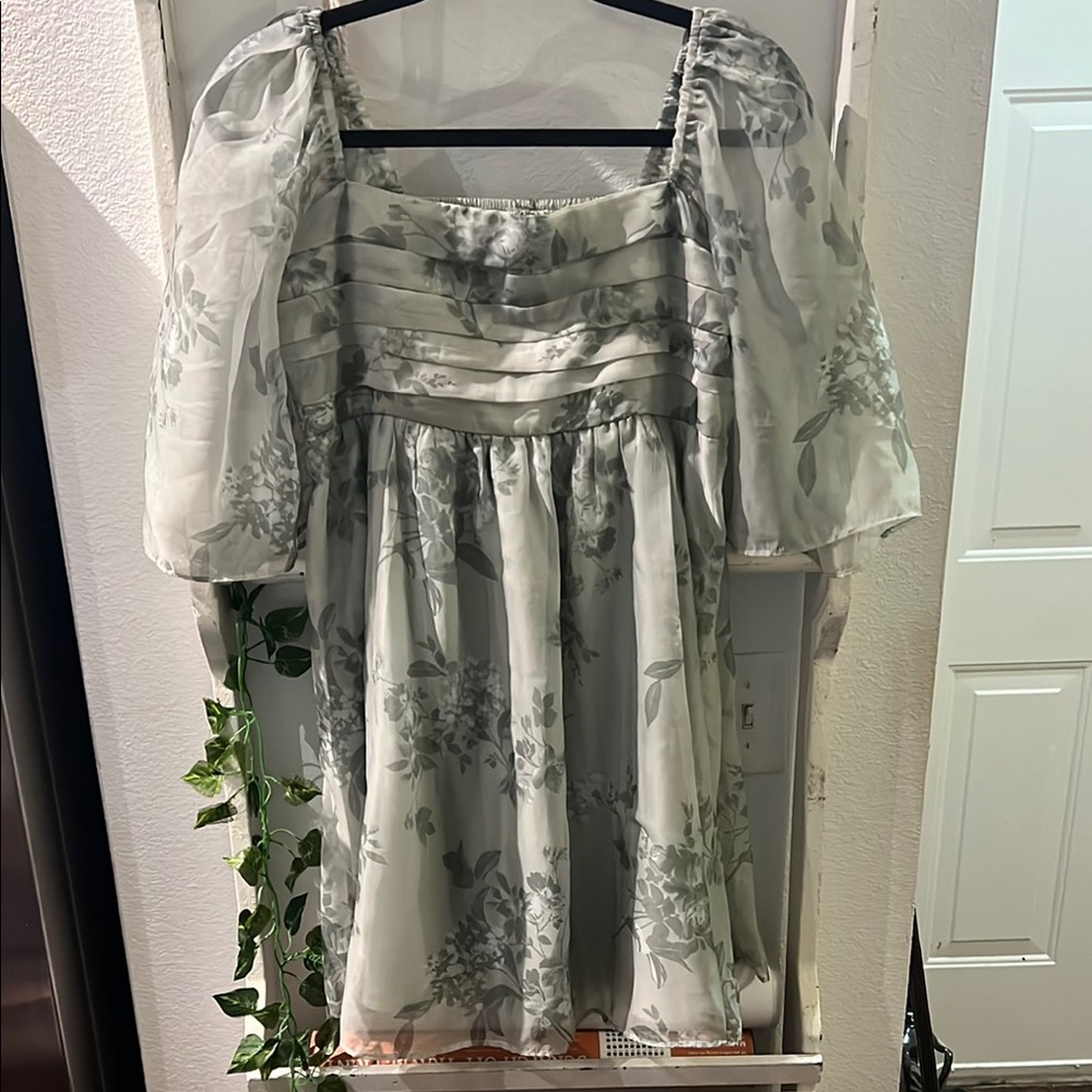 Emerson Angel Sleeve Mini Dress